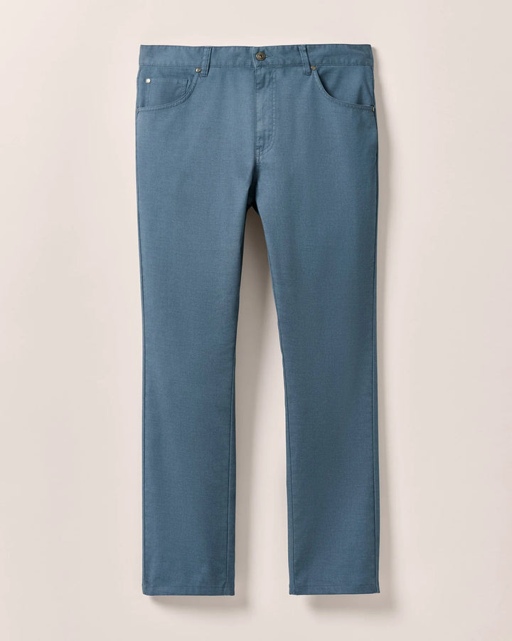 Johnnie-O Atlas Lightweight Stretch 5-Pocket Pant: Lake