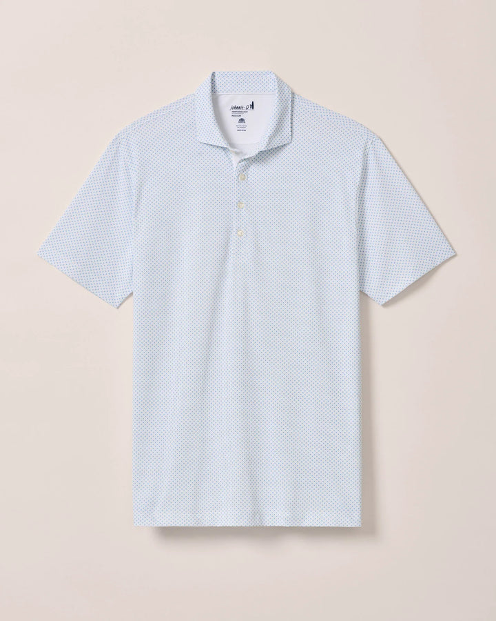 Johnnie-O Performance Mesh Polo - Cason Print: Majorca