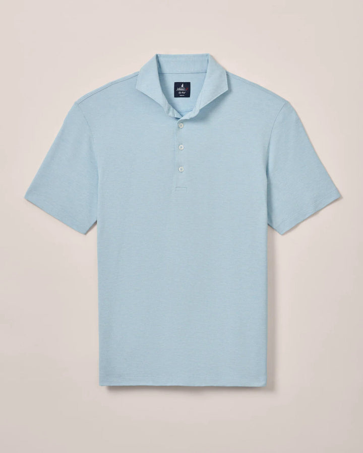 Johnnie-O Top Shelf Performance Polo - Idris: Cerulean