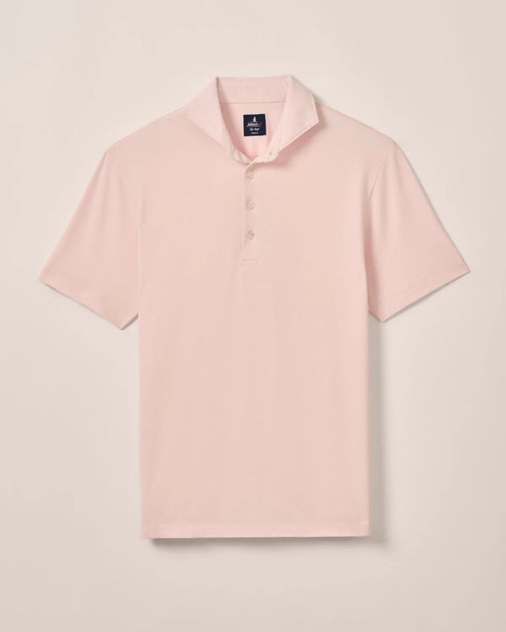 Johnnie-O Top Shelf Performance Polo - Idris: Rose