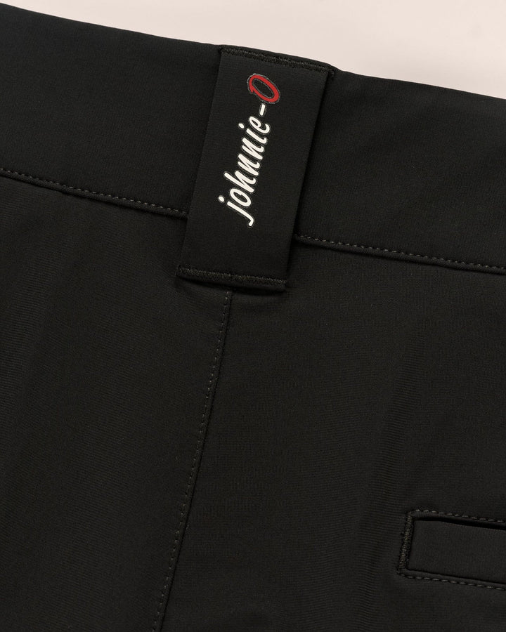 Johnnie-O Fusionn Knit Performance Pull-On Short 7": Black