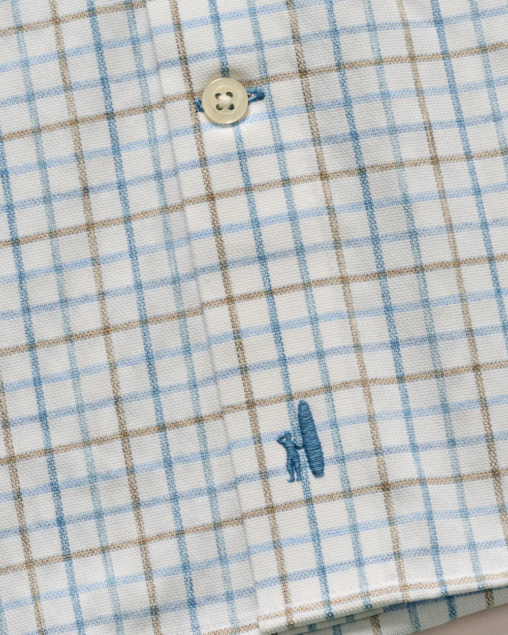 Johnnie-O Everyday Performance Button Up Shirt - Paddock Tattersall: Maliblu