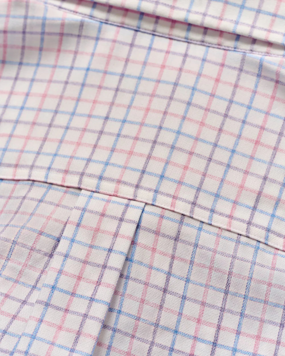 Johnnie-O Everyday Performance Button Up Shirt - Paddock Tattersall: Porto Pink