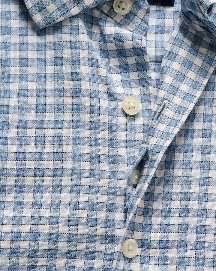 Johnnie-O Everyday Performance Button Down Shirt - Westwood Check: Navy