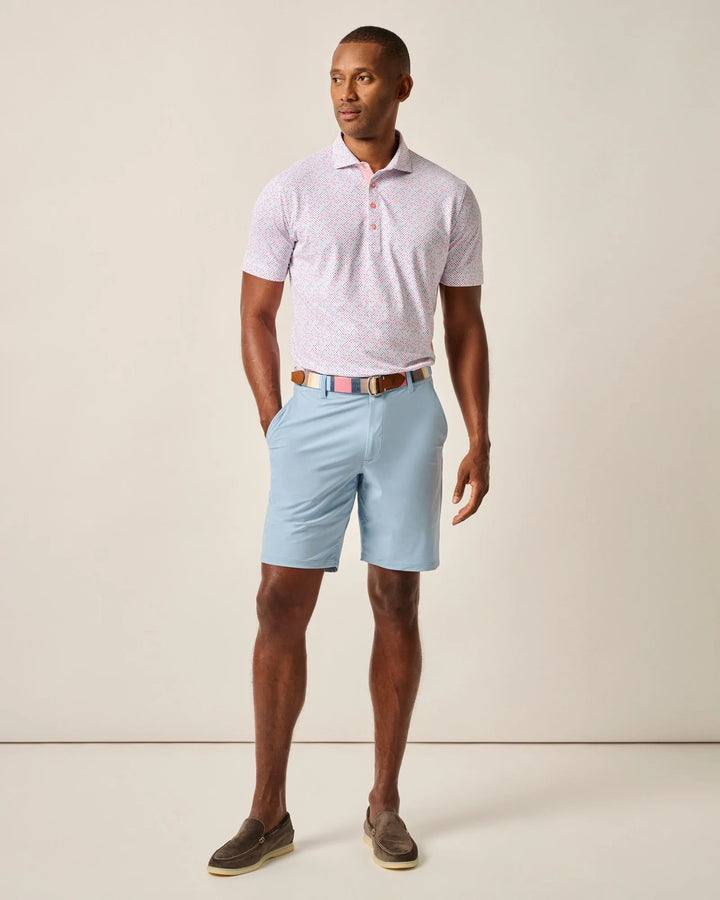 Johnnie-O Fusionn Knit Performance Pull-On Short 7": Dawn