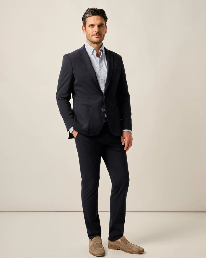 Johnnie-O Hoffman Top Shelf Performance Stretch Knit Blazer: Navy