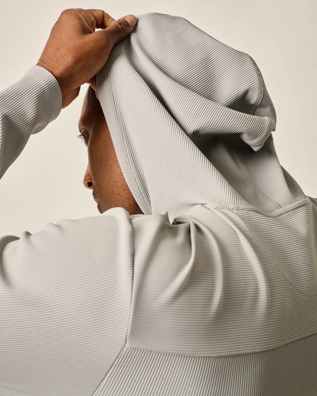 Johnnie-O Hoppin Performance Drawstring Hoodie: Seal