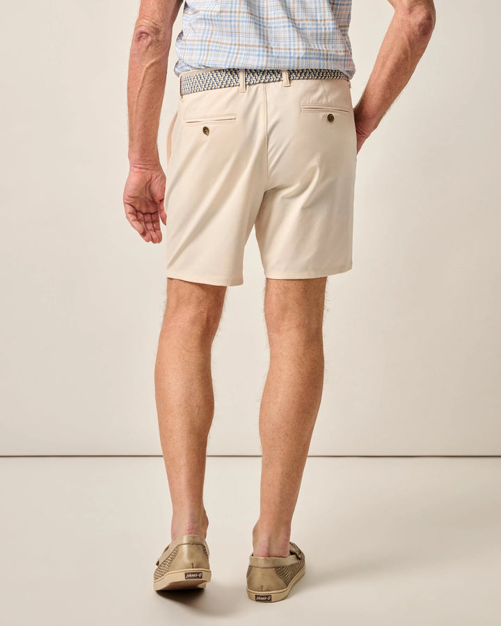 Johnnie-O Jupiters Cotton Performance Shorts: Sand