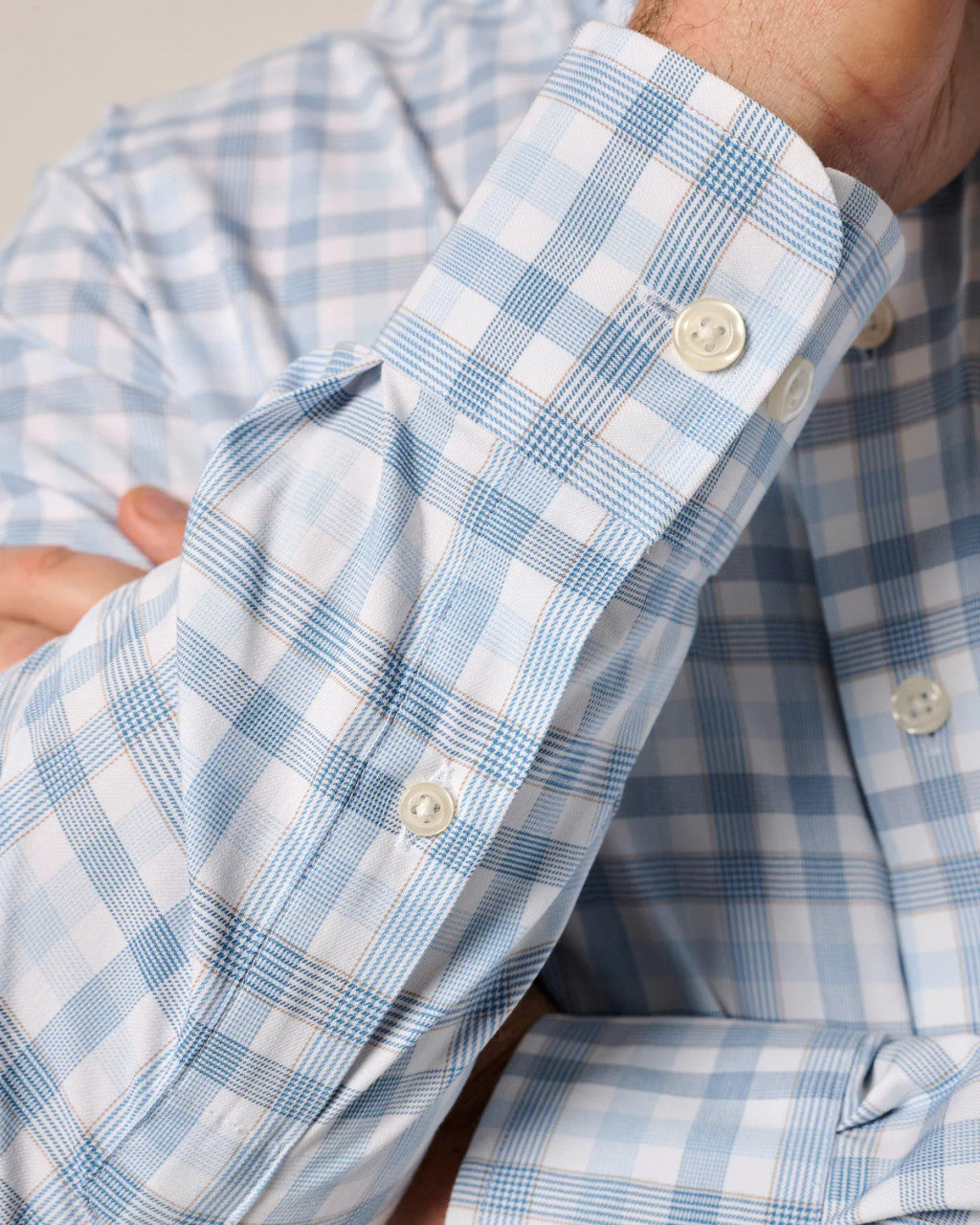 Johnnie-O Performance Button Up Shirt - Madden: Maliblu