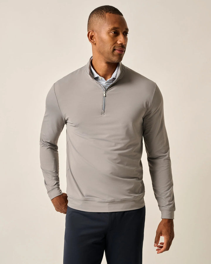 Johnnie-O Motion Performance 1/4 Zip Pullover: Thunder