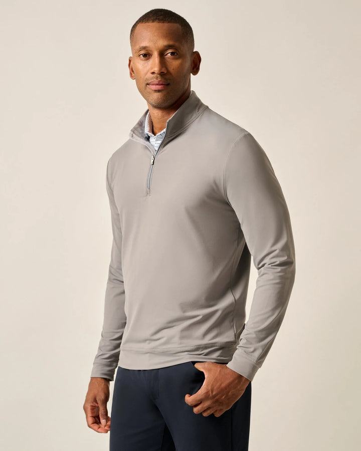 Johnnie-O Motion Performance 1/4 Zip Pullover: Thunder