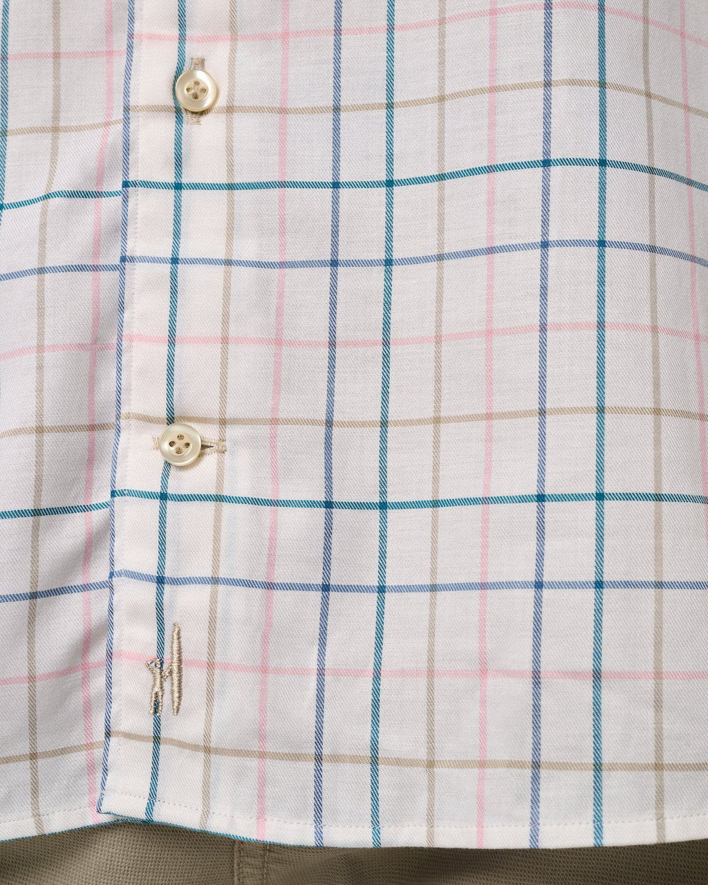 Johnnie-O Top Shelf Button Up Shirt - Peyton: White