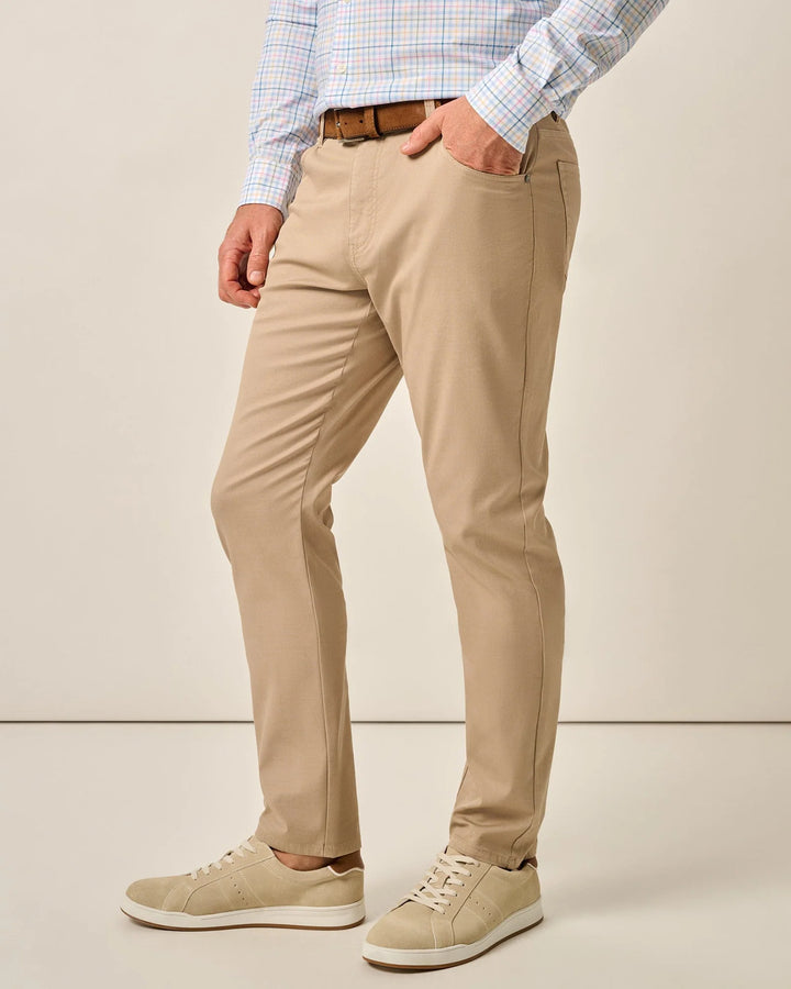 Johnnie-O Atlas Lightweight Stretch 5-Pocket Pant: Khaki
