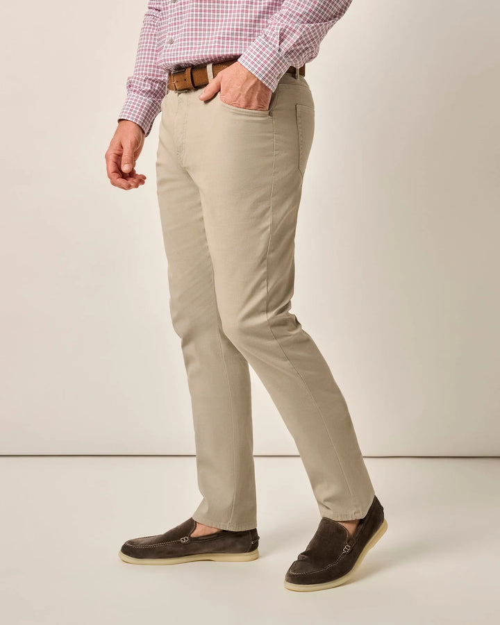 Johnnie-O Atlas Lightweight Stretch 5-Pocket Pant: Sage