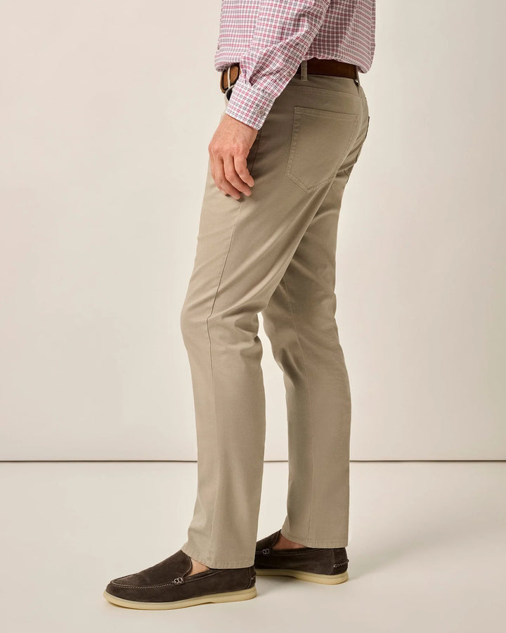 Johnnie-O Atlas Lightweight Stretch 5-Pocket Pant: Sage