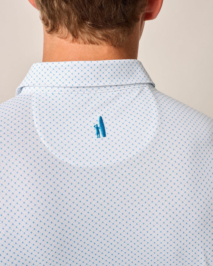 Johnnie-O Performance Mesh Polo - Cason Print: Majorca