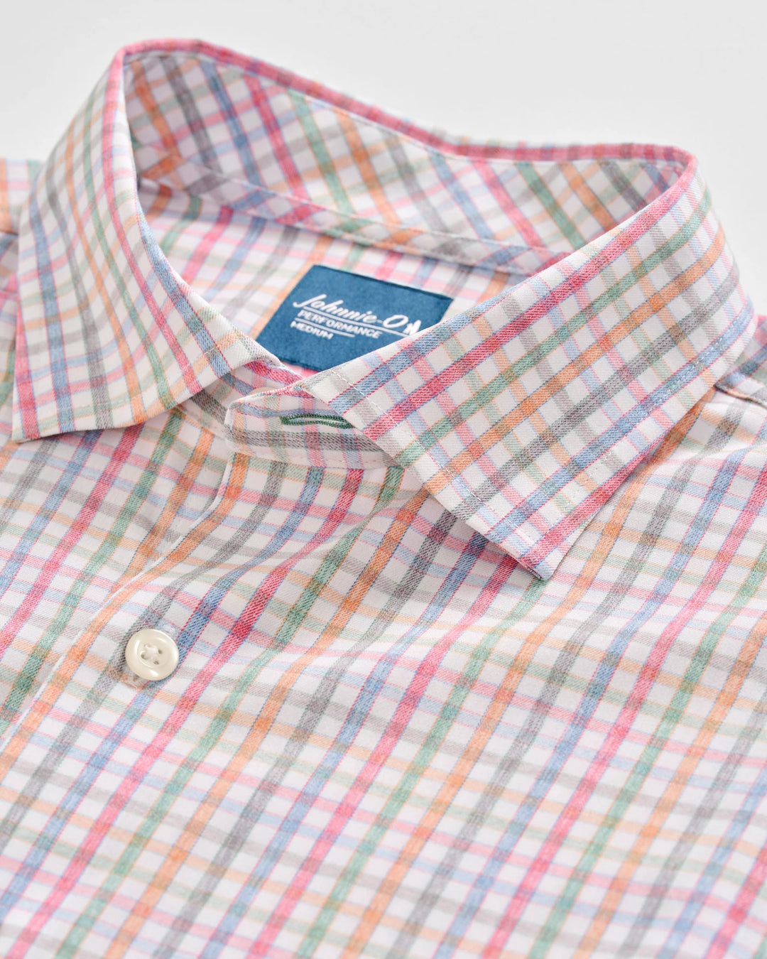 Johnnie-O Everyday Performance Button Down Shirt - Albie: White