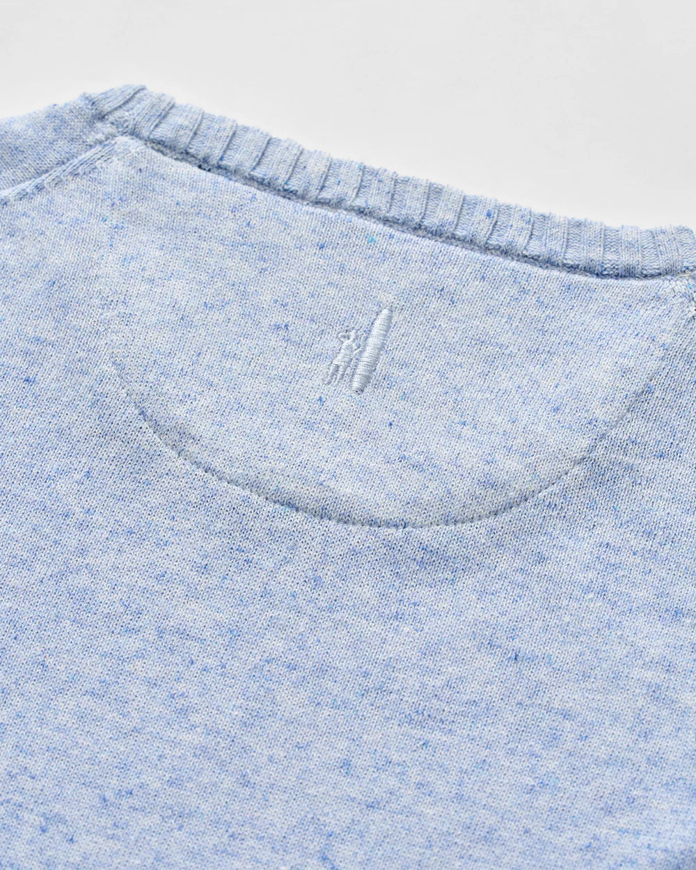Johnnie-O Albus Crewneck Sweater: Gulf Blue