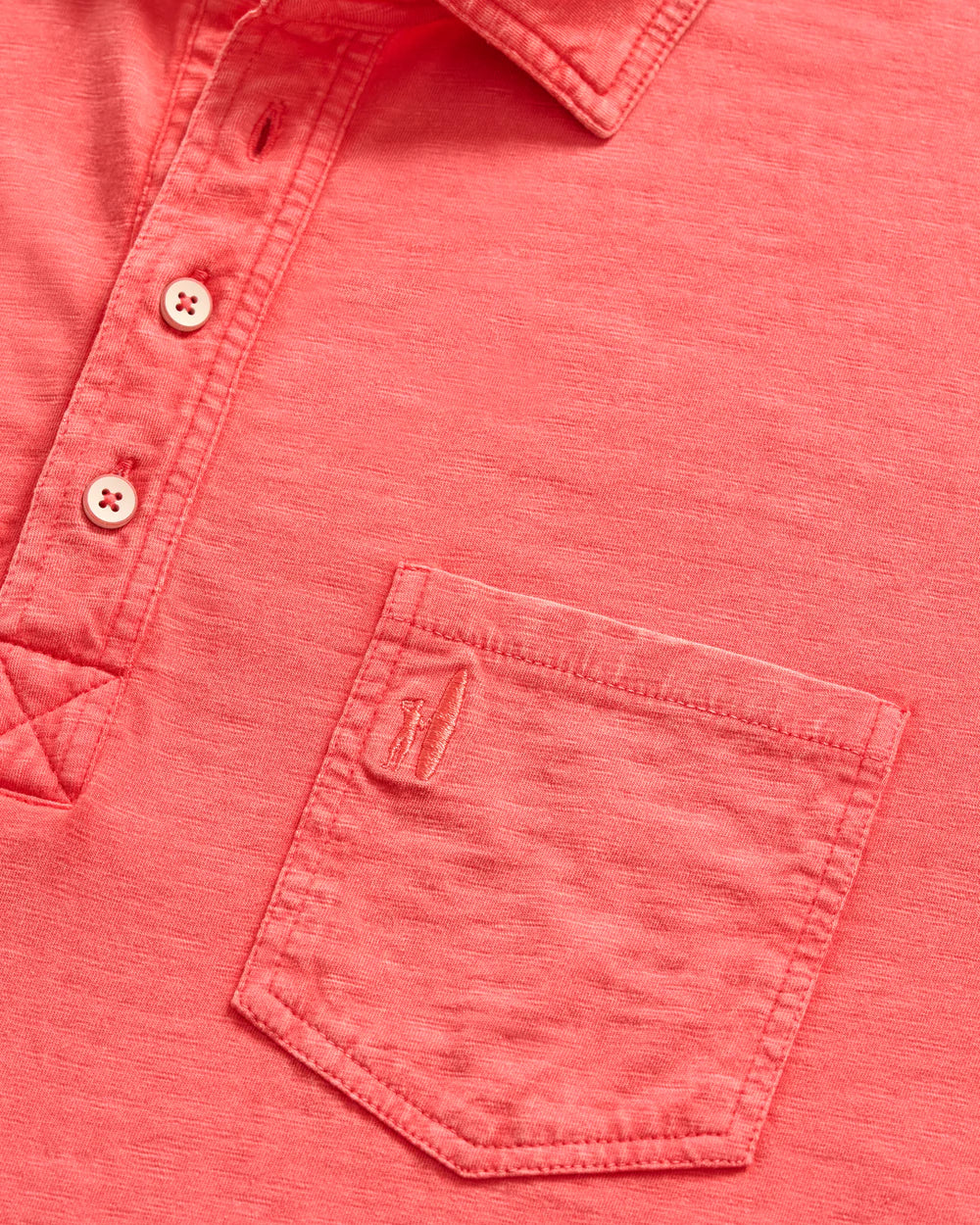 Johnnie-O Original 4-Button Polo - Coastal Wash: Cranberry