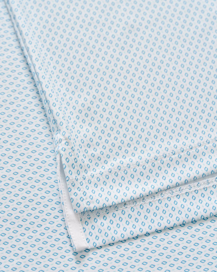 Johnnie-O Performance Jersey Polo - Connors: White