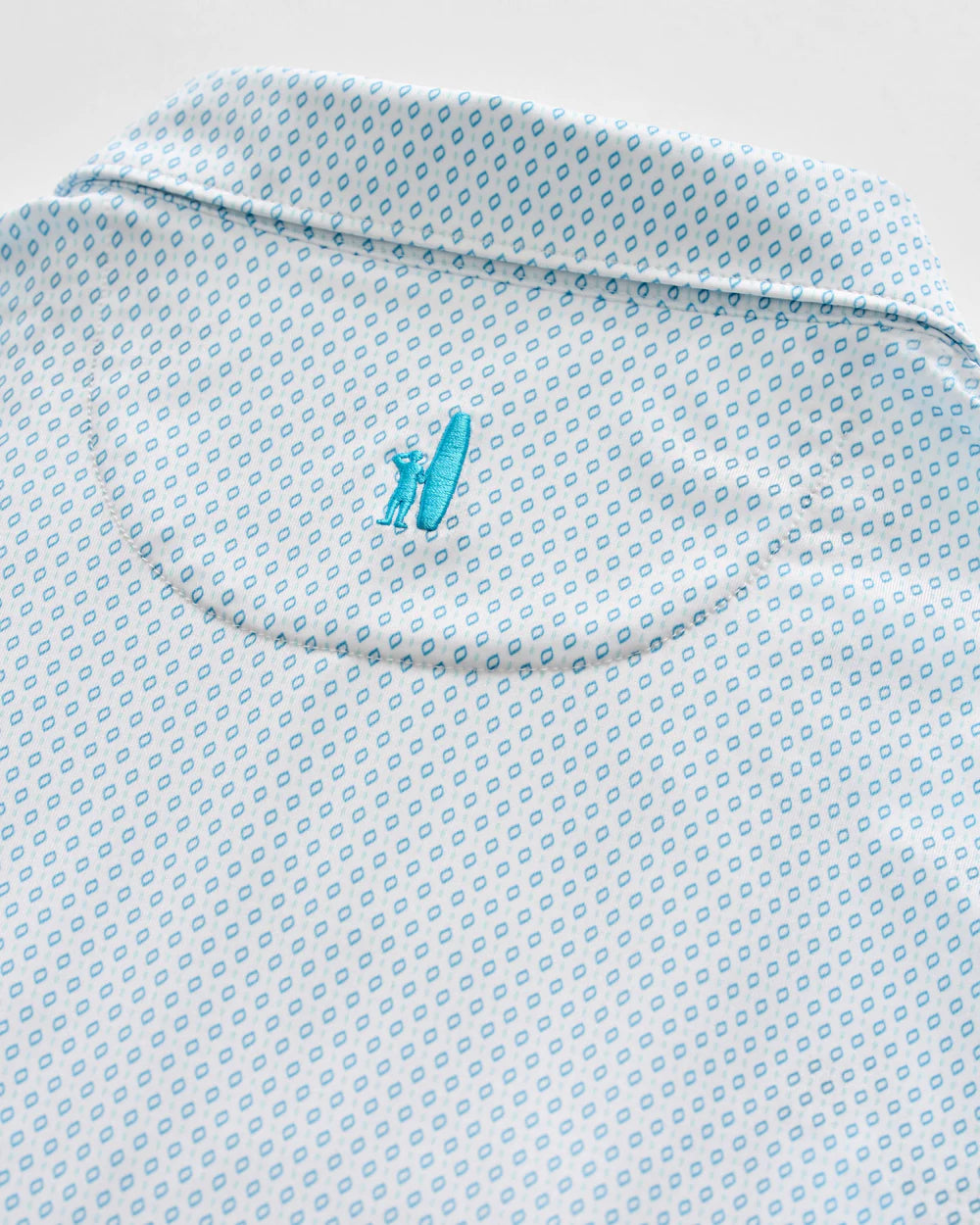 Johnnie-O Performance Jersey Polo - Connors: White