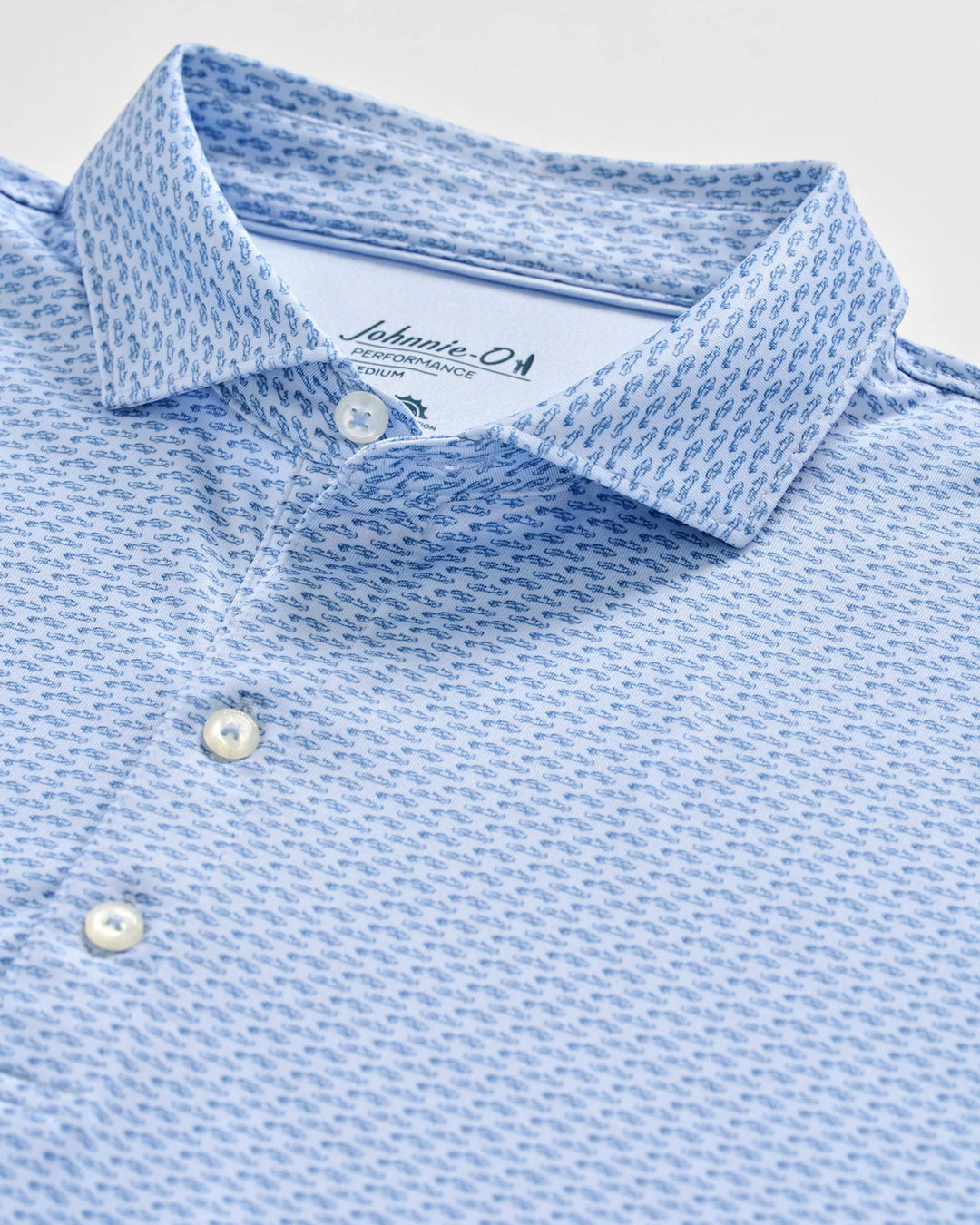 Johnnie-O Performance Jersey Polo - Coupe: Kona