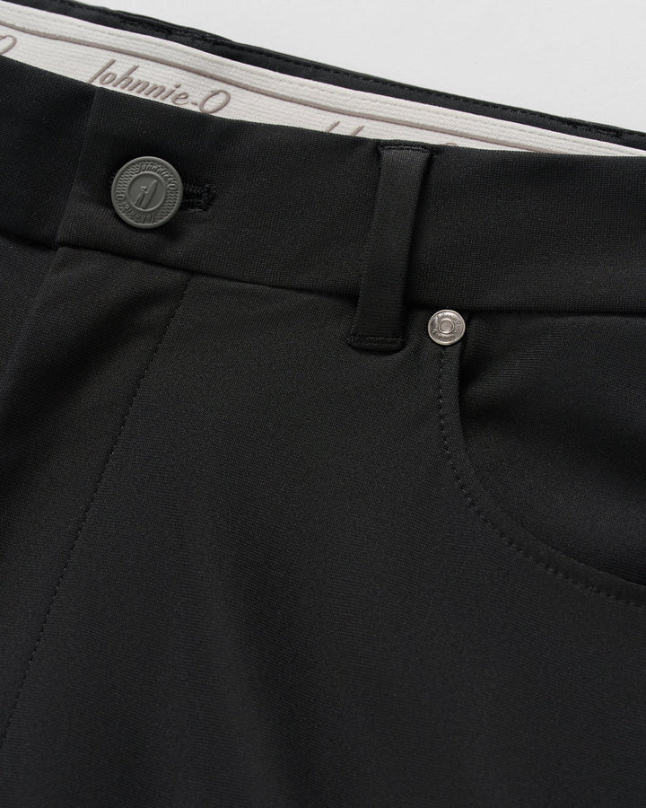Johnnie-O Cross Country Flex Pants: Black