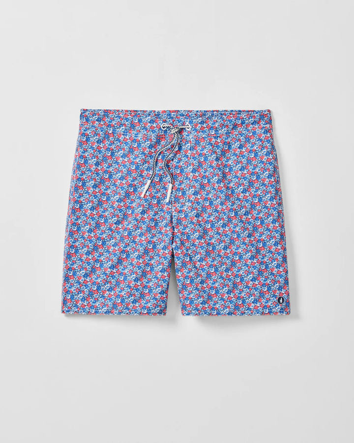 Johnnie-O Half Elastic 7" Swim Trunks - Freesia