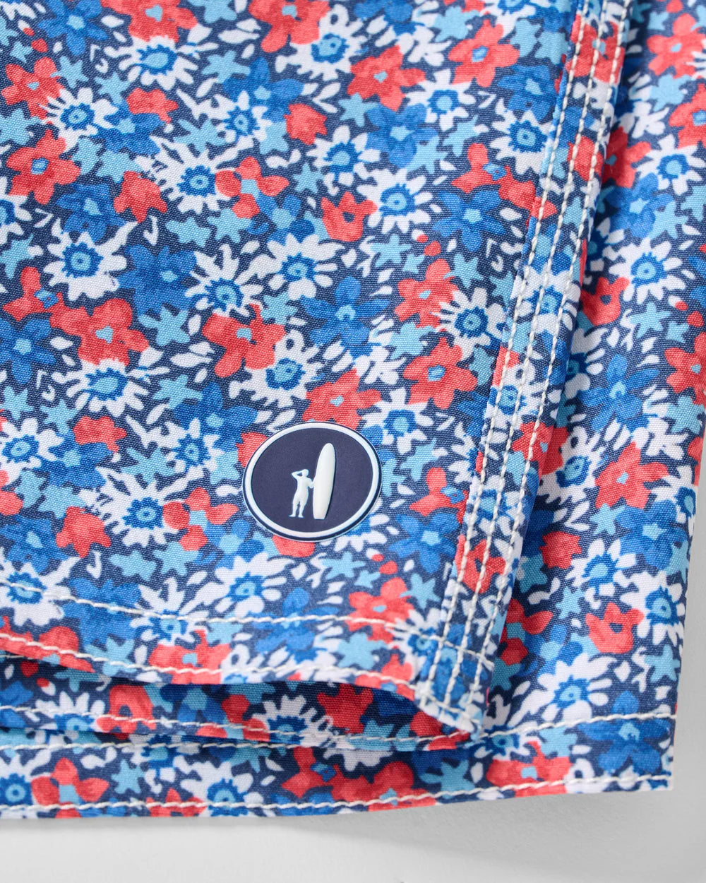 Johnnie-O Half Elastic 7" Swim Trunks - Freesia