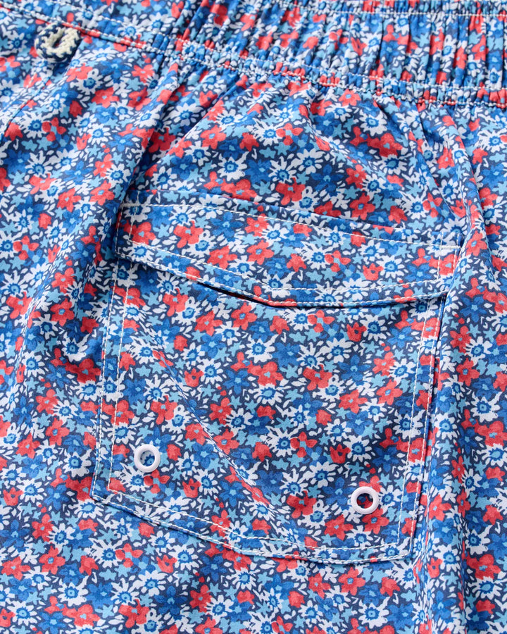 Johnnie-O Half Elastic 7" Swim Trunks - Freesia