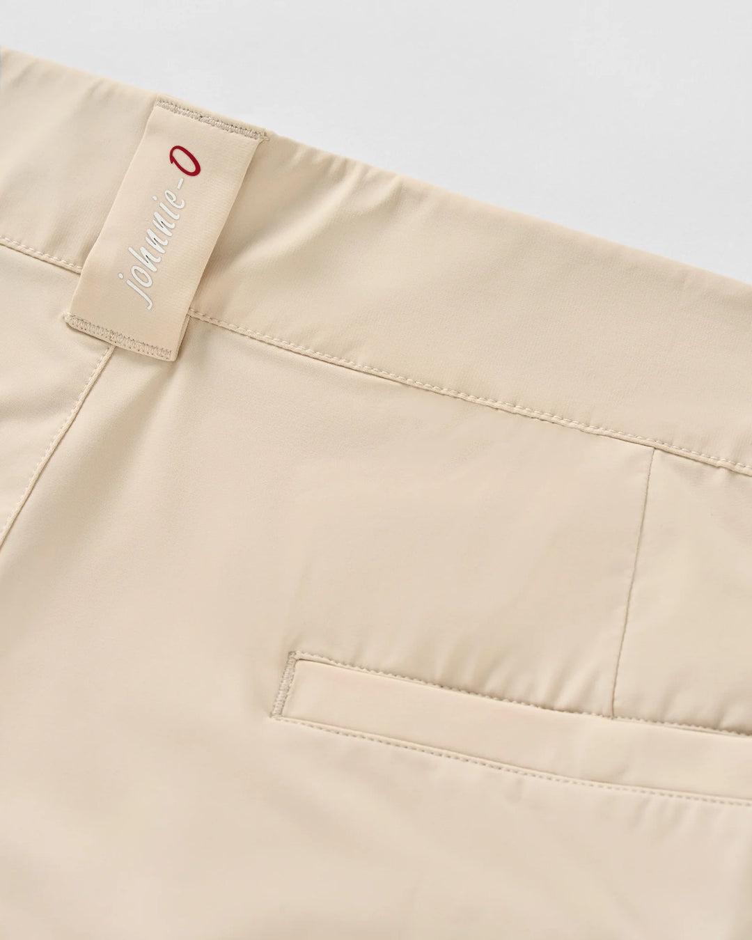 Johnnie-O Fusionn Knit Performance Pull-On Short 7": Stone