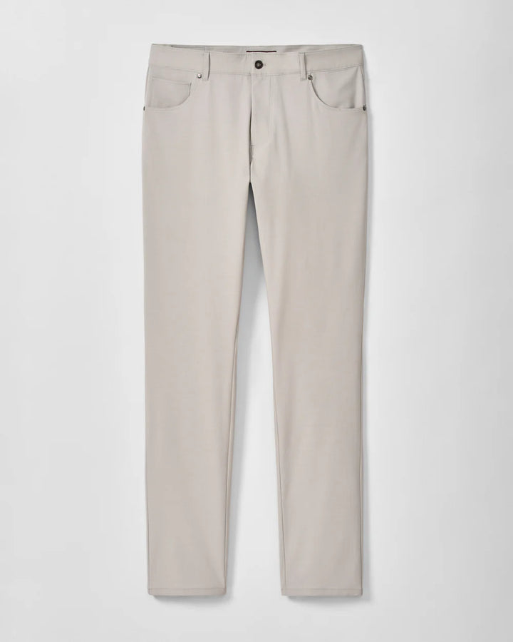 Johnnie-O Gallegos Top Shelf 5-Pocket Pant: Chrome