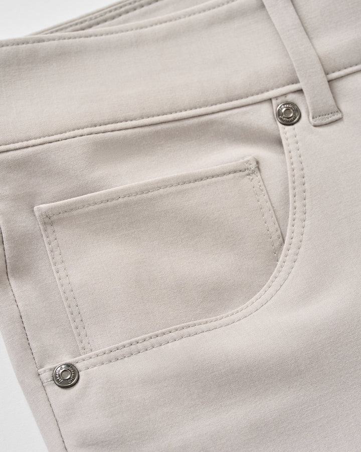 Johnnie-O Gallegos Top Shelf 5-Pocket Pant: Chrome