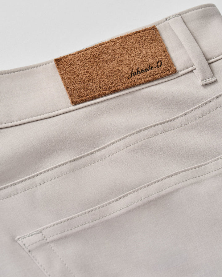 Johnnie-O Gallegos Top Shelf 5-Pocket Pant: Chrome