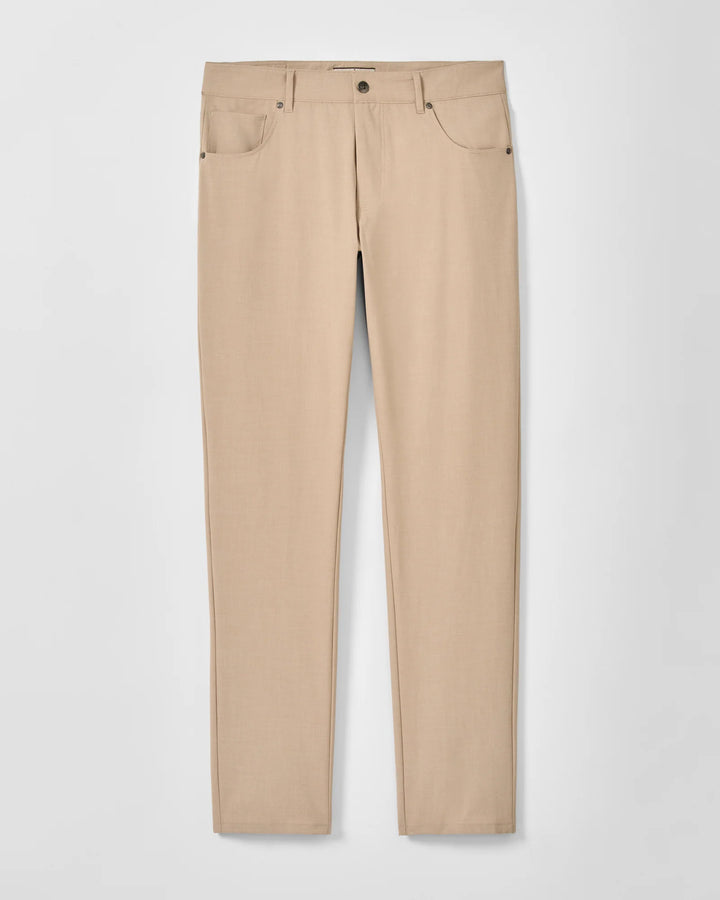 Johnnie-O Gallegos Top Shelf 5-Pocket Pant: Khaki