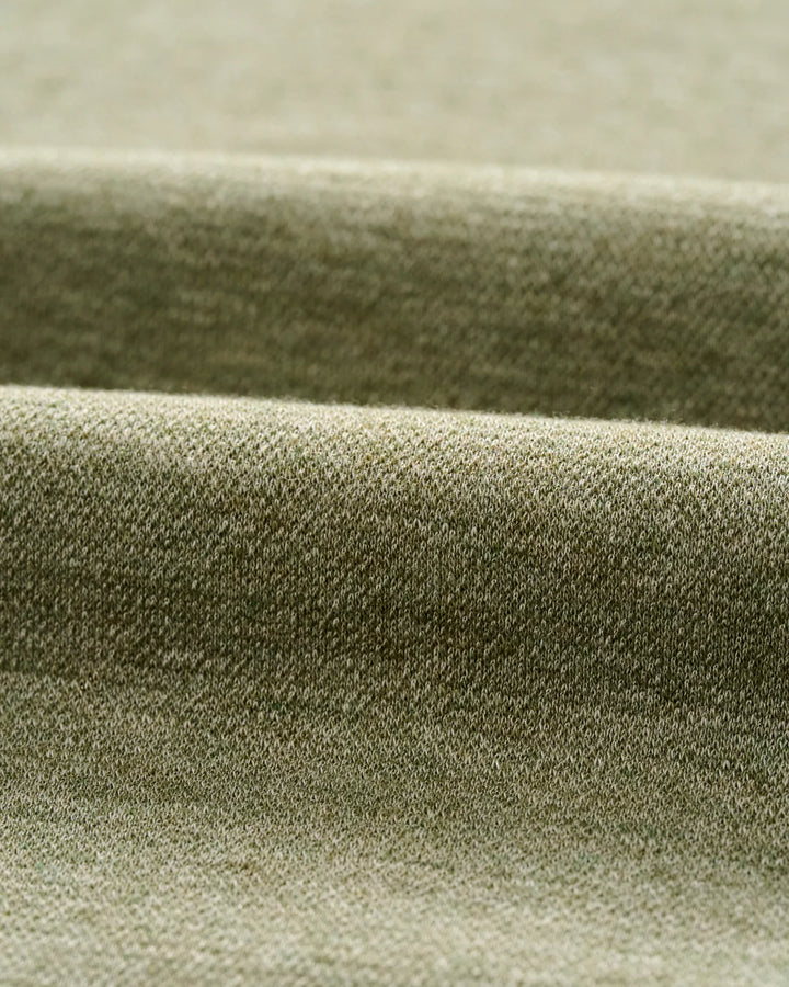 Johnnie-O Hanks Lightweight Textured 1/4 Zip Pullover: Pesto