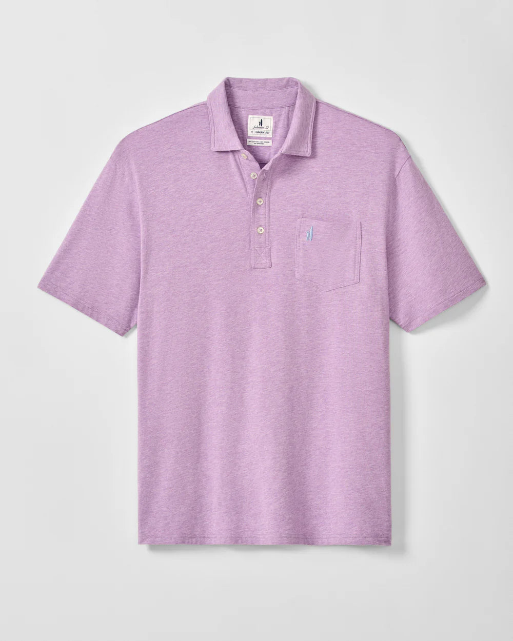 Johnnie-O Original 4-Button Polo - Heathered Solid: Aviation