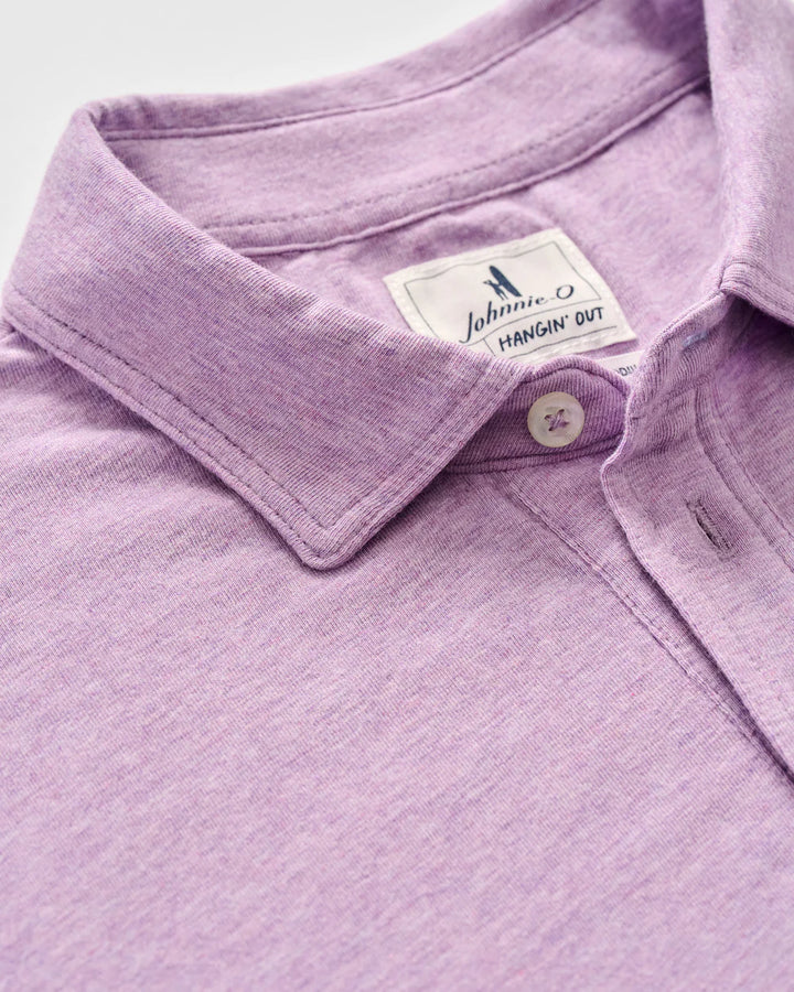 Johnnie-O Original 4-Button Polo - Heathered Solid: Aviation
