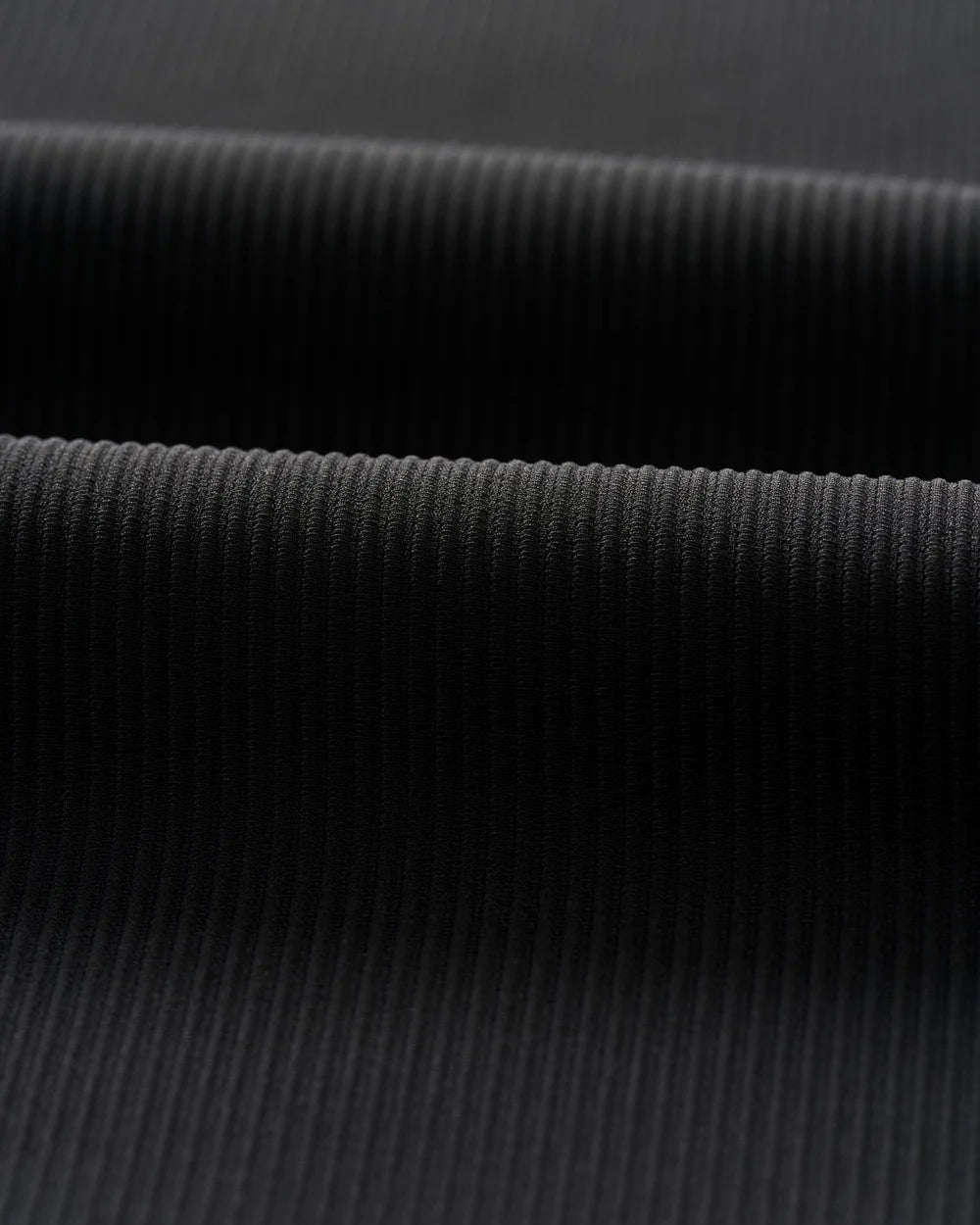 Johnnie-O Hoppin Ribbed Knit Performance 1/4-Zip Pullover: Black