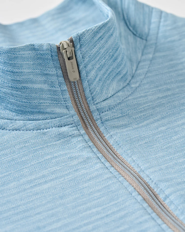 Johnnie-O Kanan Performance 1/4 Zip Pullover: Carbon Fiber