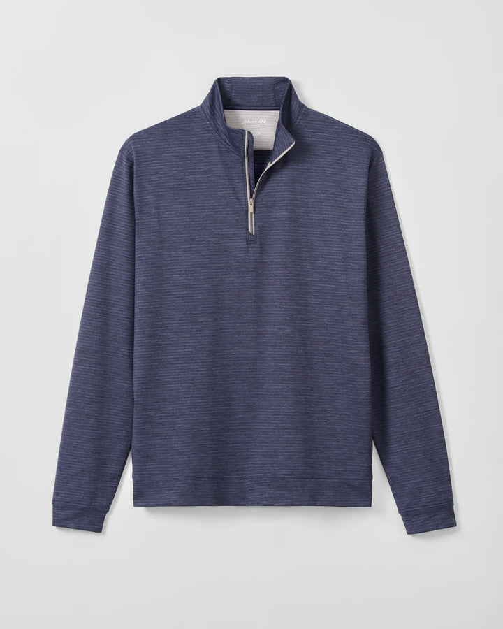 Johnnie-O Kanan Performance 1/4 Zip Pullover: Navy