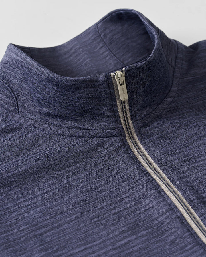 Johnnie-O Kanan Performance 1/4 Zip Pullover: Navy