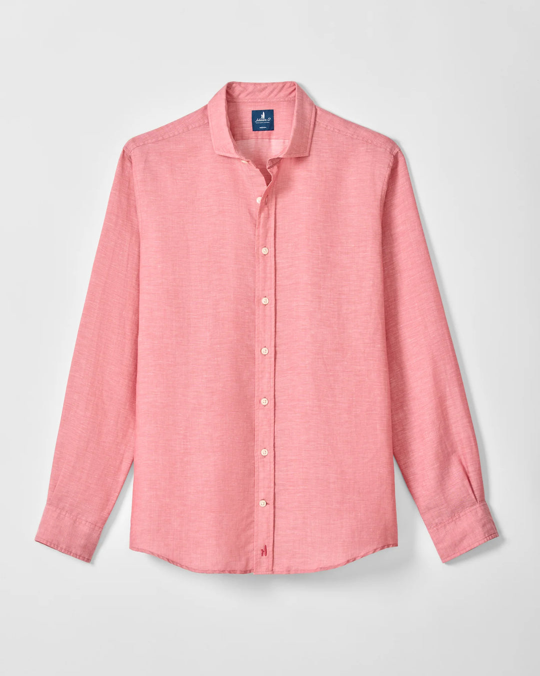 Johnnie-O Linen Button Down Shirt - McCarthy: Malibu Red