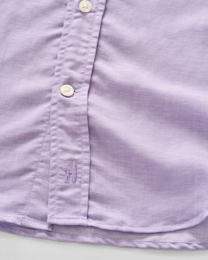 Johnnie-O Linen Button Down Shirt - McCarthy: Tulip