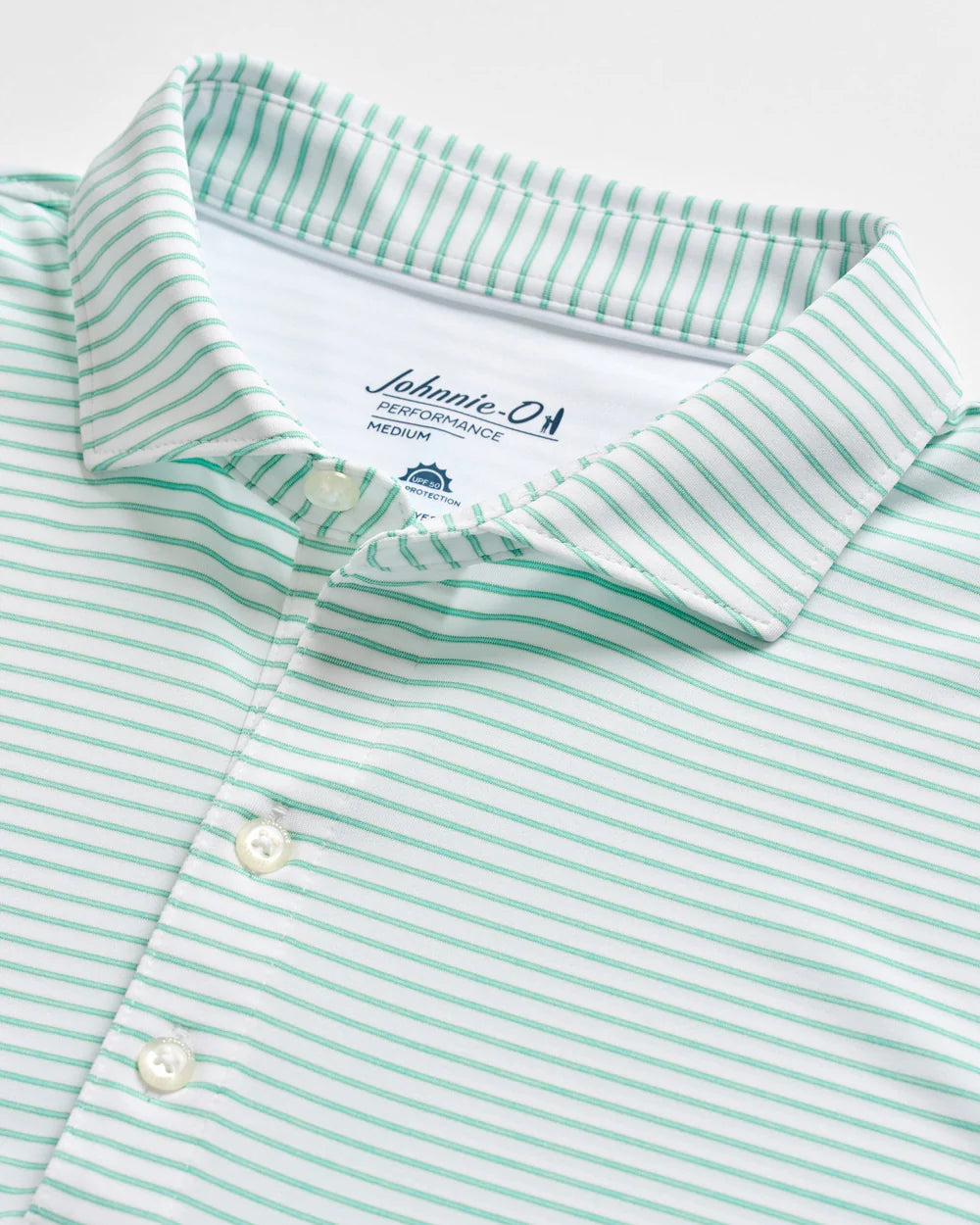 Johnnie-O Performance Jersey Polo - Michael: Cilantro