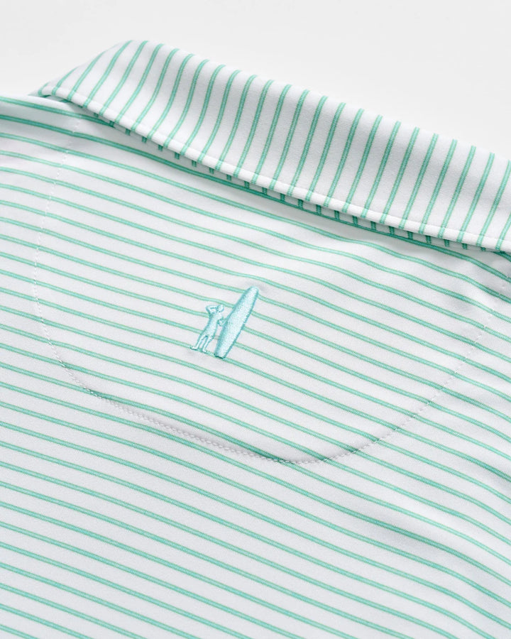 Johnnie-O Performance Jersey Polo - Michael: Cilantro