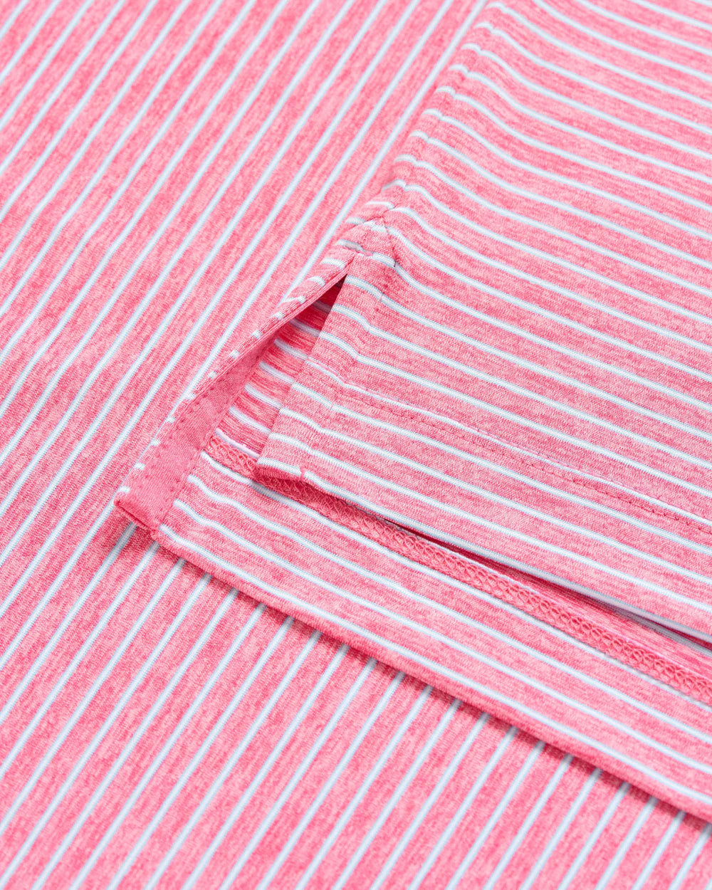 Johnnie-O Performance Jersey Polo - Michael Stripe: Punch