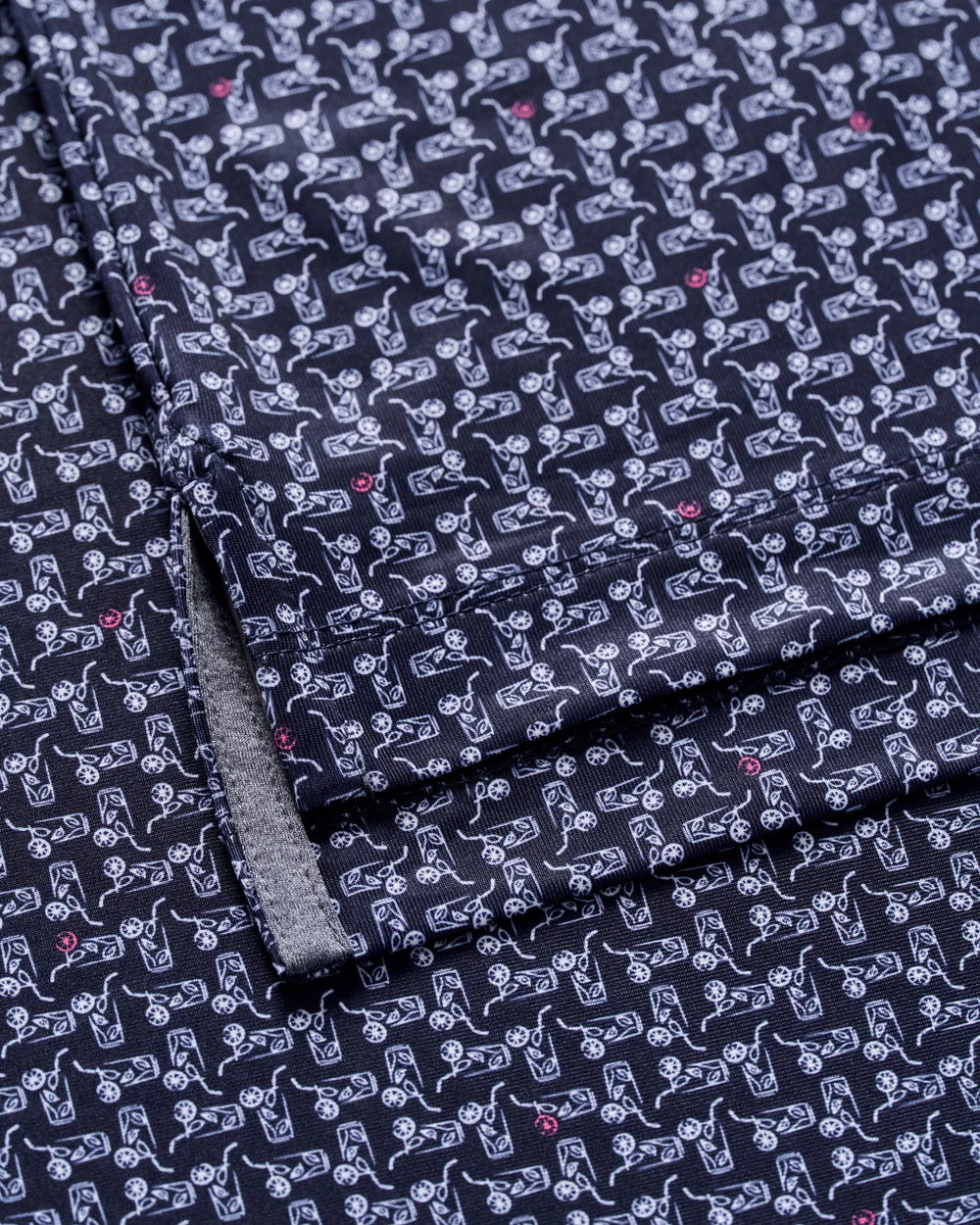 Johnnie-O Performance Jersey Polo - Minty: Navy