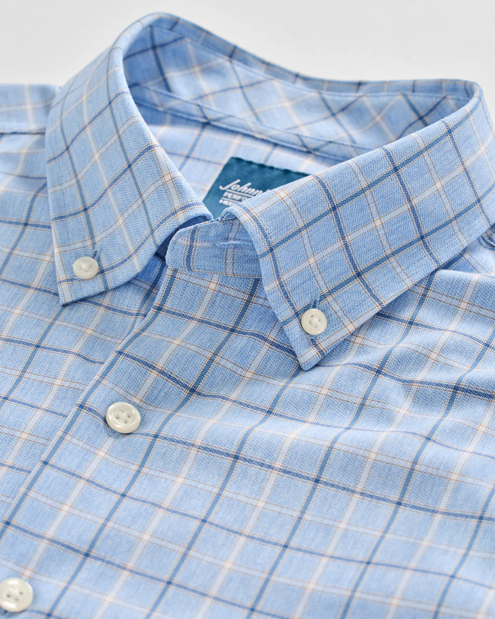 Johnnie-O Everyday Performance Button Down Shirt - Miramont Tattersall: Maliblu