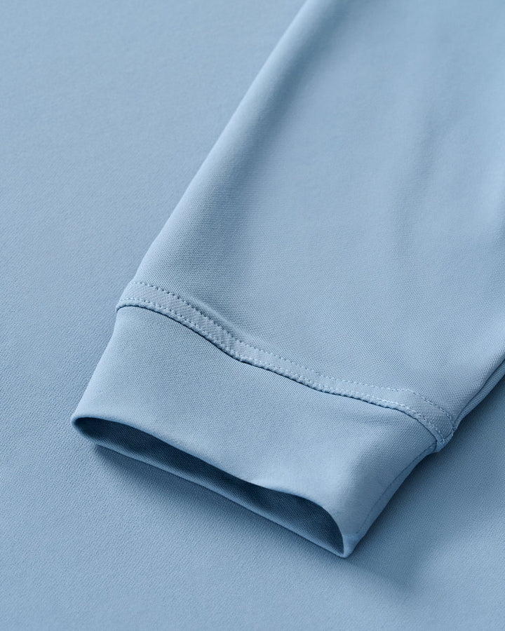 Johnnie-O Motion Performance 1/4 Zip Pullover: Carbon Fiber